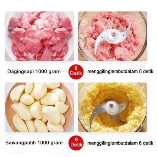 Blender Alat Gilingan Daging Meat Grinder Chenhao /Blender Serbaguna /Chopper Blender Daging Elektri