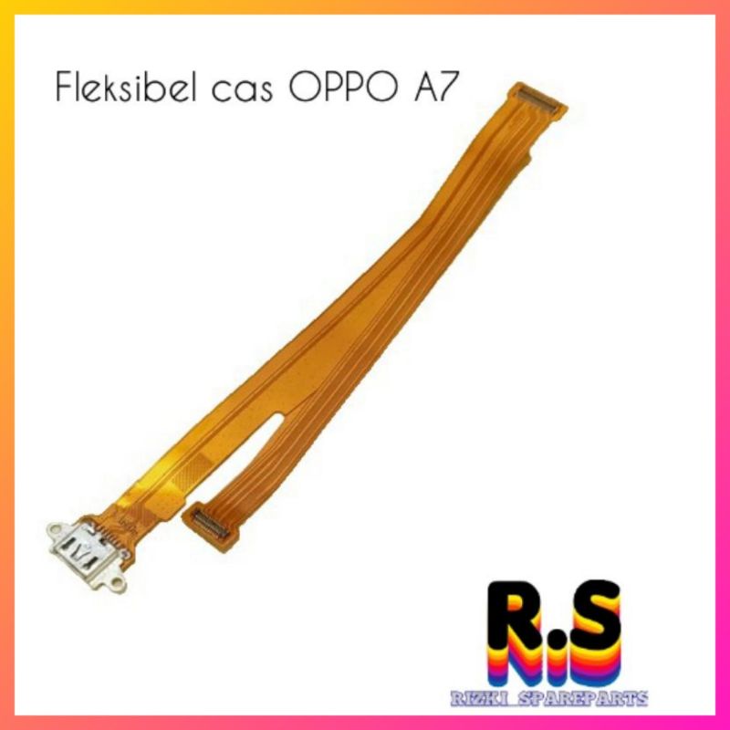 FLEKSIBEL CAS CONECTOR CAS CHARGER OPPO A7