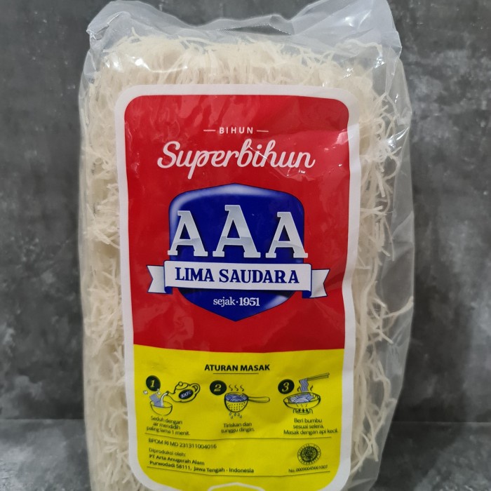 

soun-bihun- bihun / super bihun aaa lima saudara 450g -bihun-soun.