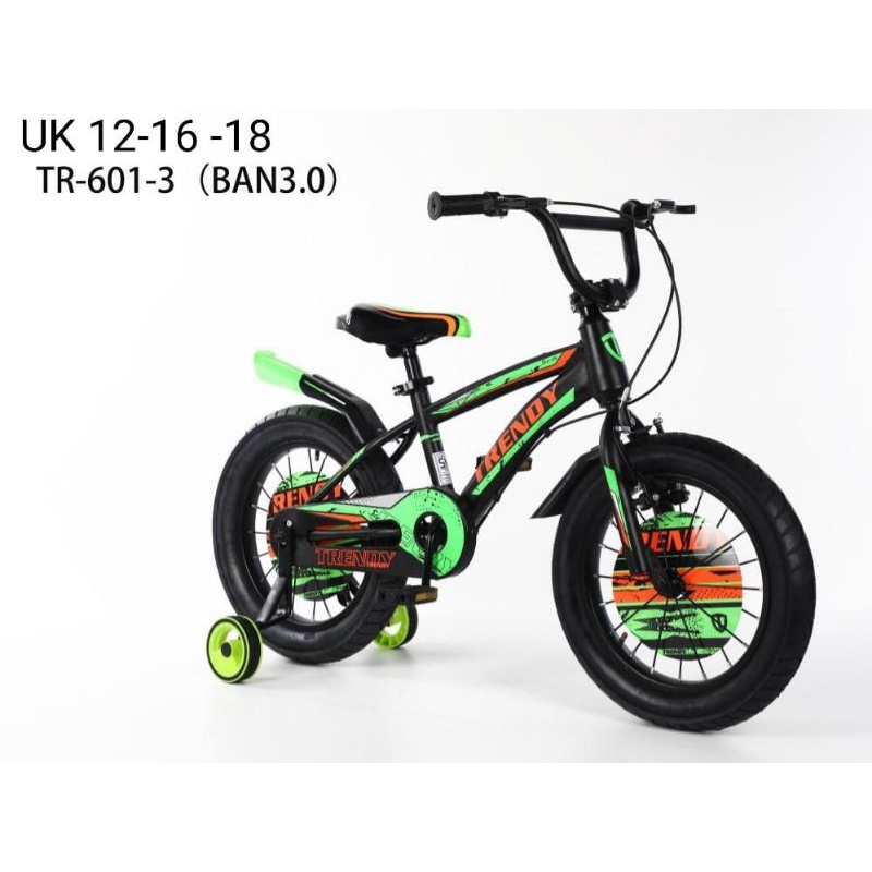 Sepeda anak Bmx uk 12, 16, 18 Trendy 601- 3