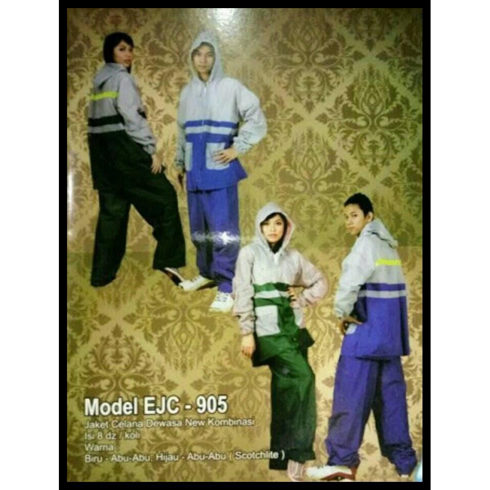 Jas Hujan Setelan Dewasa Elmondo