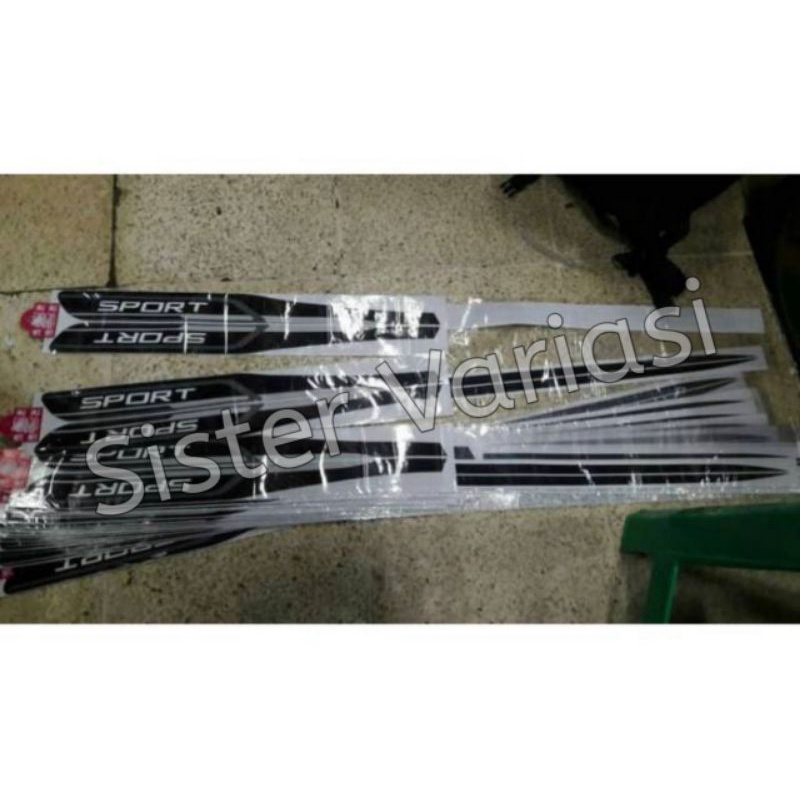 Stiker Body Mobil Sirion Sport