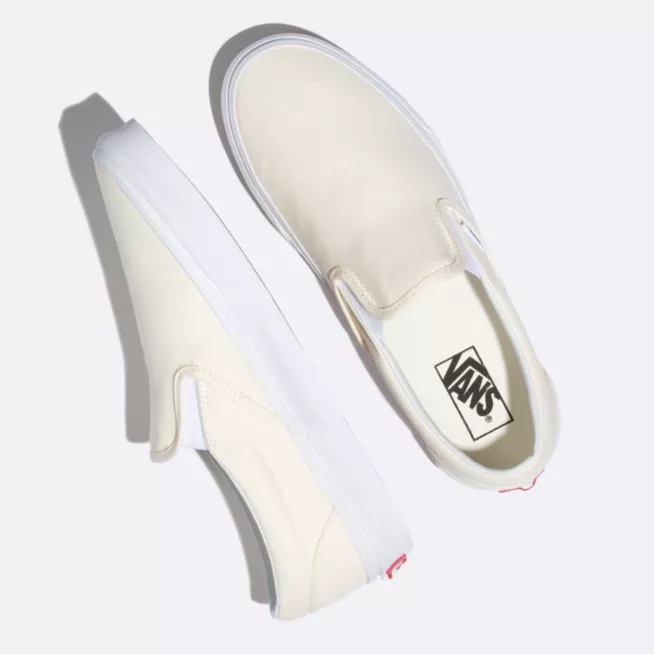 Sepatu Vans Slip On Cream Sepatu Laki Laki Dan Perempuan Crem Premium