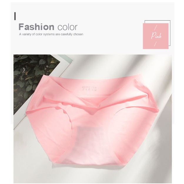 [NEW Color] Celana Dalam Wanita Seamless Tanpa Jahitan Fashion Woman underwear import