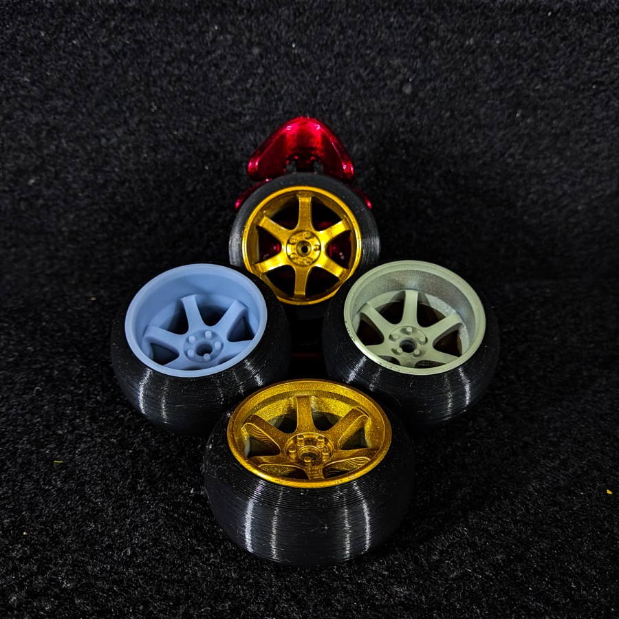 REPAINT VELG WPL D12 JASA CAT VELG WPL D12