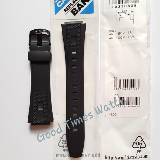 promo | diskon | sale Band Watch AQ-190W-1A / Casio Original Strap terbaik | terlaris