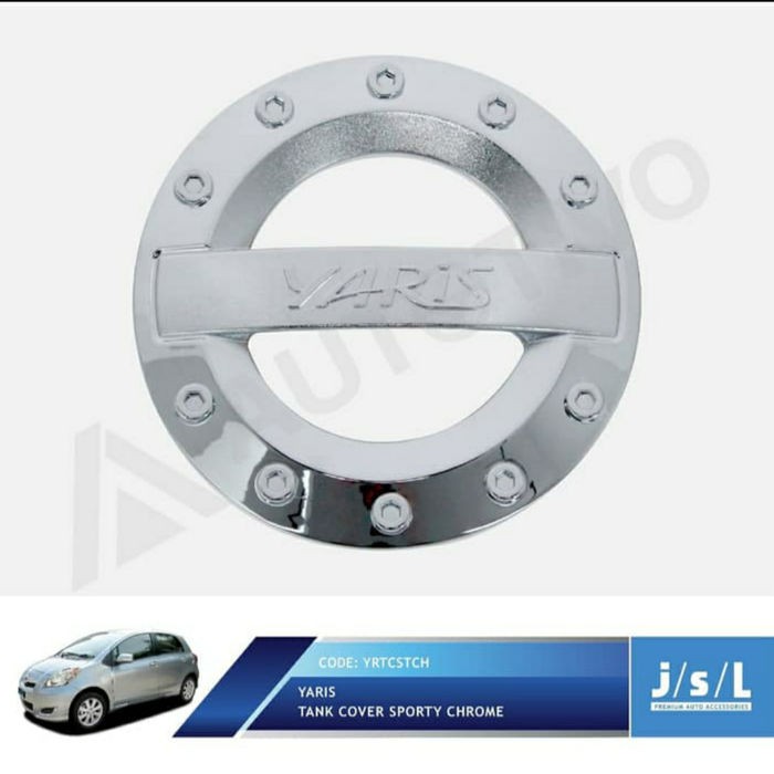 Tank Cover Yaris Sporty Chrome