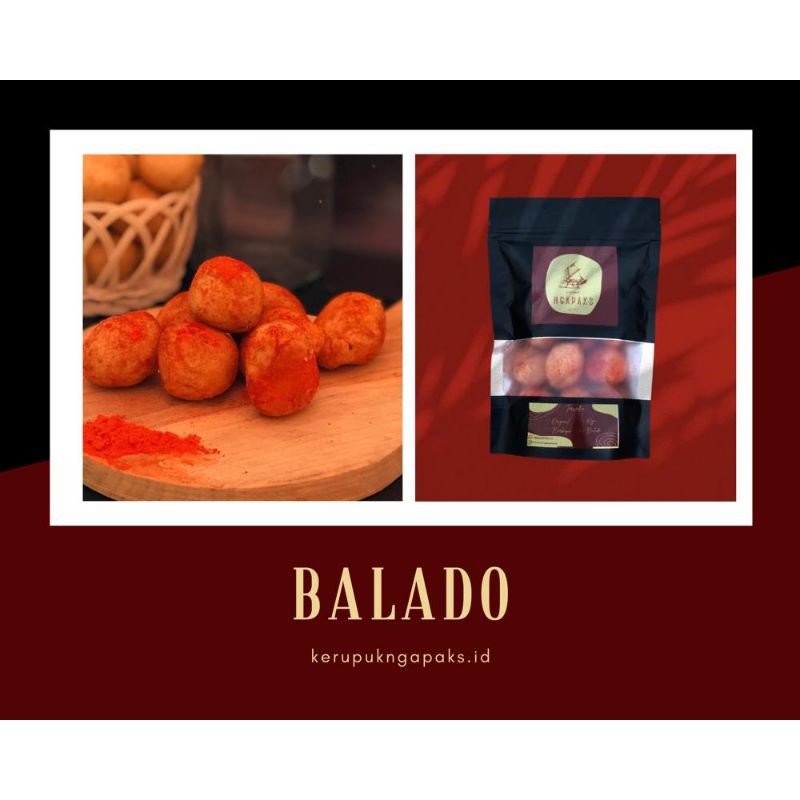

kerupuk enak balado