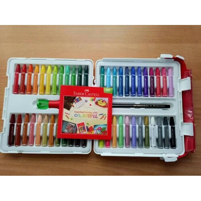 

Crayon oil pastel 48 warna Faber castell