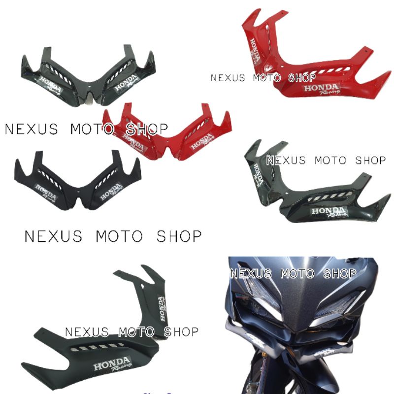 winglet plastik cbr 250 rr winglet cbr250rr winglet sayap cbr 250RR
