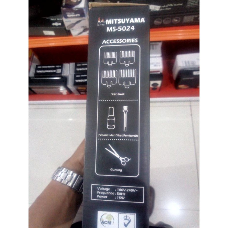 mitsuyama cukur rambut profesional ms-5024