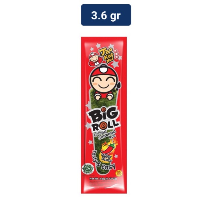TAO KAE NOI Big Roll Grilled Seaweed [3.6 g]