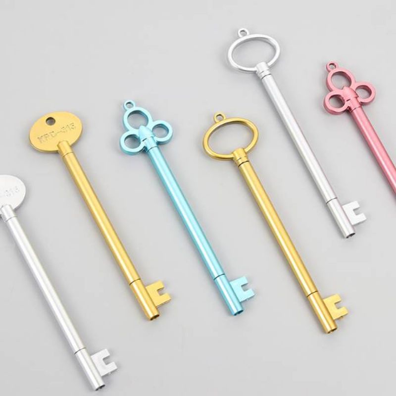 

Pulpen Gel Pena Bentuk Kunci Bolpoint Unik Lucu Random