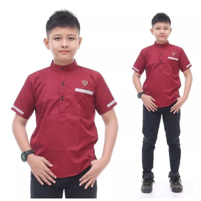 BAJU KOKO ANAK LAKI LAKI REMAJA SD 10%SMP //koko anak // koko anak laki laki