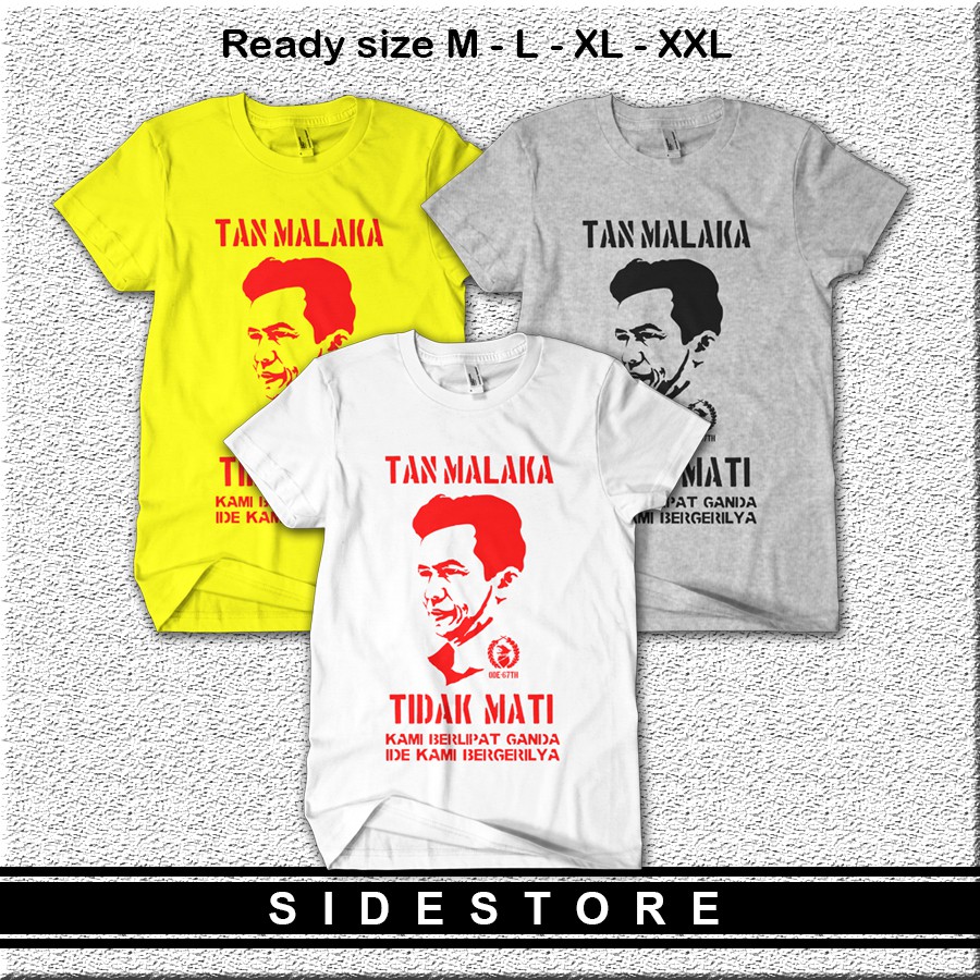 KAOS AKTIVIS - TAN MALAKA - KAOS DISTRO