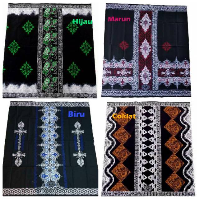 SARUNG BATIK KANG SANTRI  | SARUNG BATIK NU | MOTIF WAYANG | SARUNG BATIK PRIA DEWASA | SARUNG