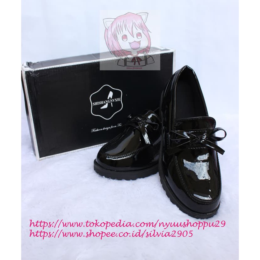  SEPATU  PANTOFEL SEKOLAH  JEPANG  JAPAN SHOES UNIFORM S 01 