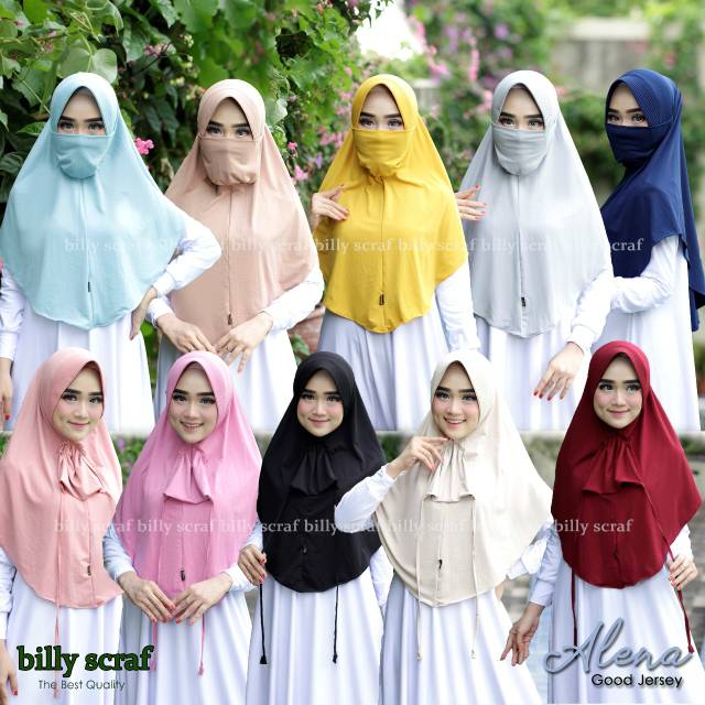 Jilbab billy scraf alena