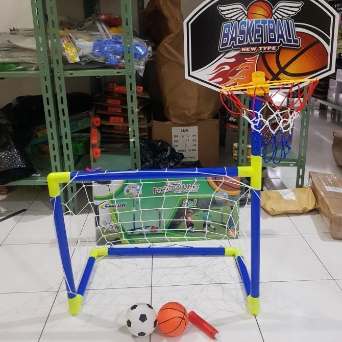 Mainan Gawang Bola Anak, Gawang Futsal Anak, Bola Gawang Futsal Anak