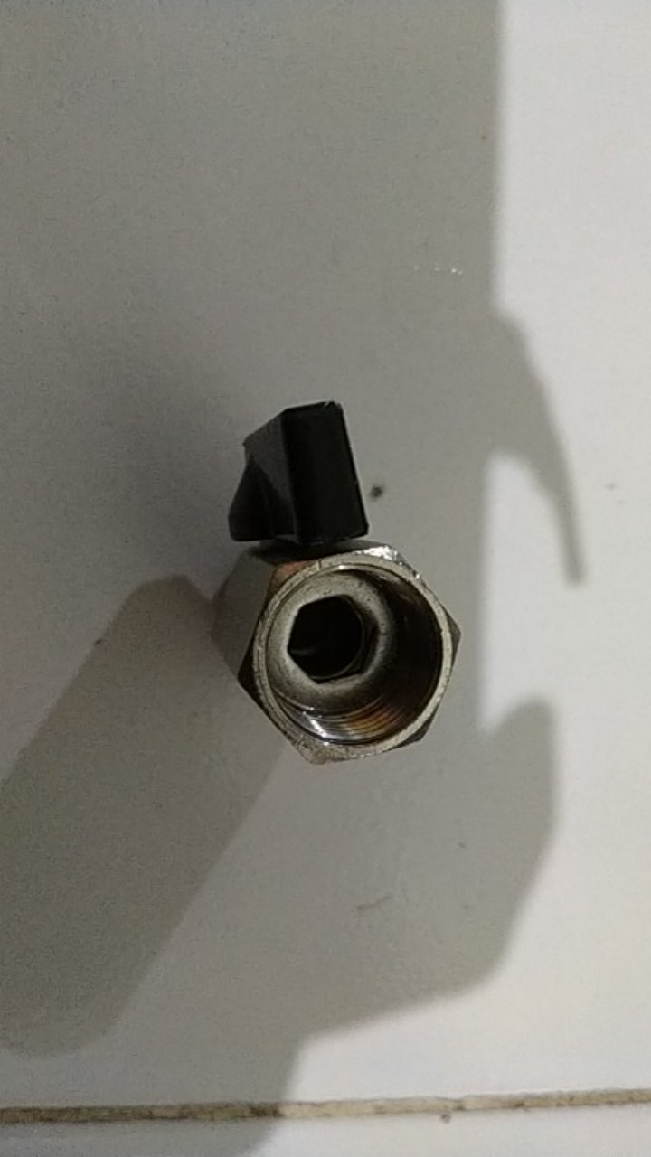 Mini Brass Ball Valve Bsp 1/8 1/4 3/8 1/2 Katup Kompresor Udara Berulir (1 Pc)