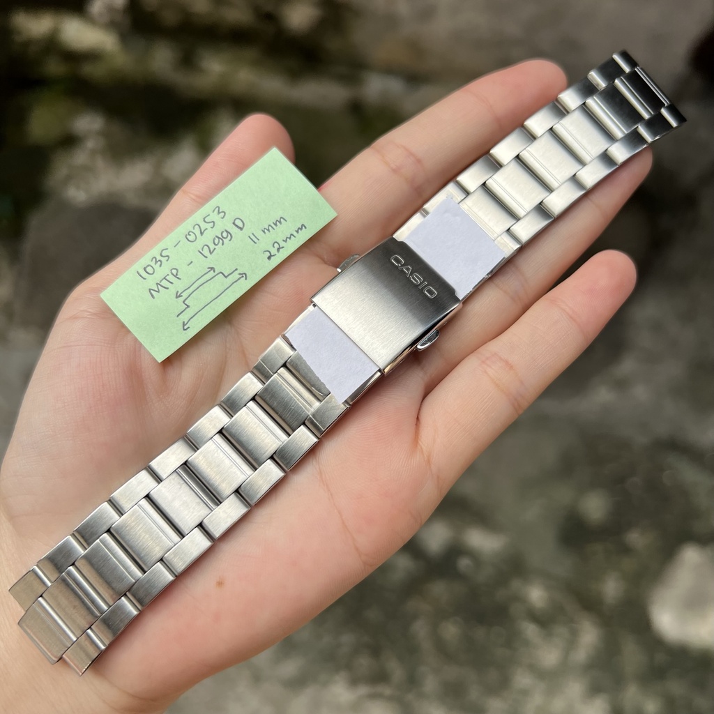 Tali jam tangan casio MTP-1299D original strap band MTP 1299D