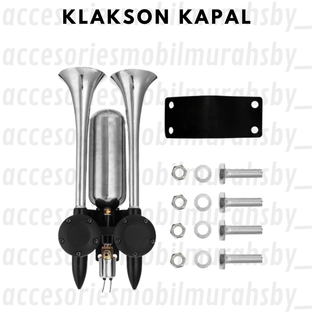 KLAKSON ANGIN BUNYI GEMA 12V/24V