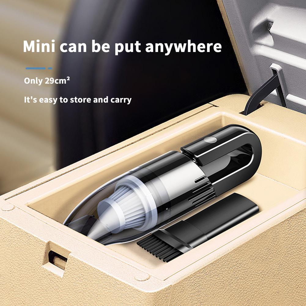 ITS Mini Wireless Vacum Cleaner Penyedot Debu 6000PA Portable Handheld Mini Vacuum Penyedot Debu Rumah 2000mAh