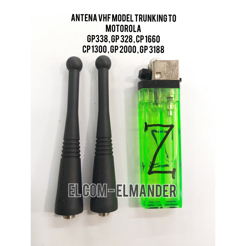 ANTENNA HT MOTOROLA VHF GP 338 GP 328 CP 1660 GP 3188 - ANTENA HT MOTOROLA VHF MODEL TRUNKING