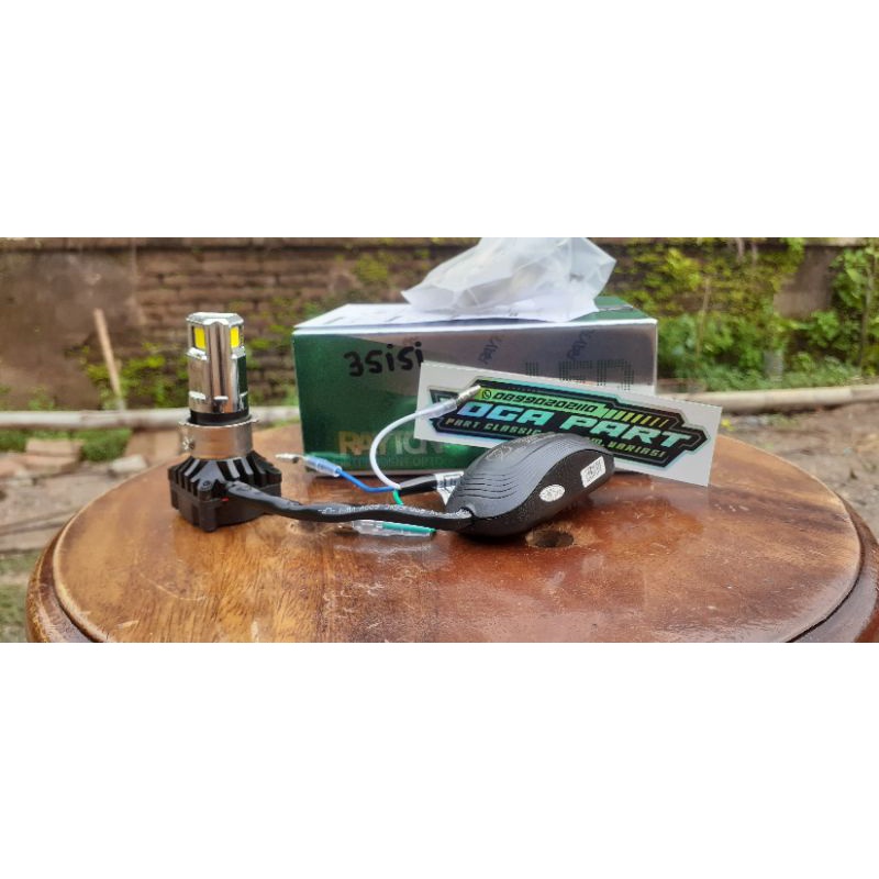 Rayton] LAMPU LED RTD RAYTON ASLI / LAMPU LED KIPAS 3 led sisi