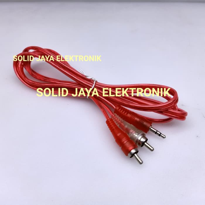 KABEL RCA KE STEREO 3.5 MM KABEL HP KE SALON KABEL AUX KABEL 2 1 KABEL RCA KE JACK STEREO AUX 3.5 MM