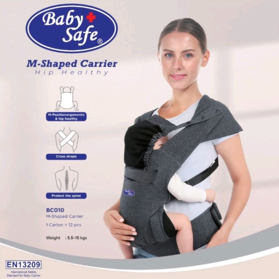 GEND29 BABY SAFE GENDONGAN BAYI M SAHPE CARRIER BC010