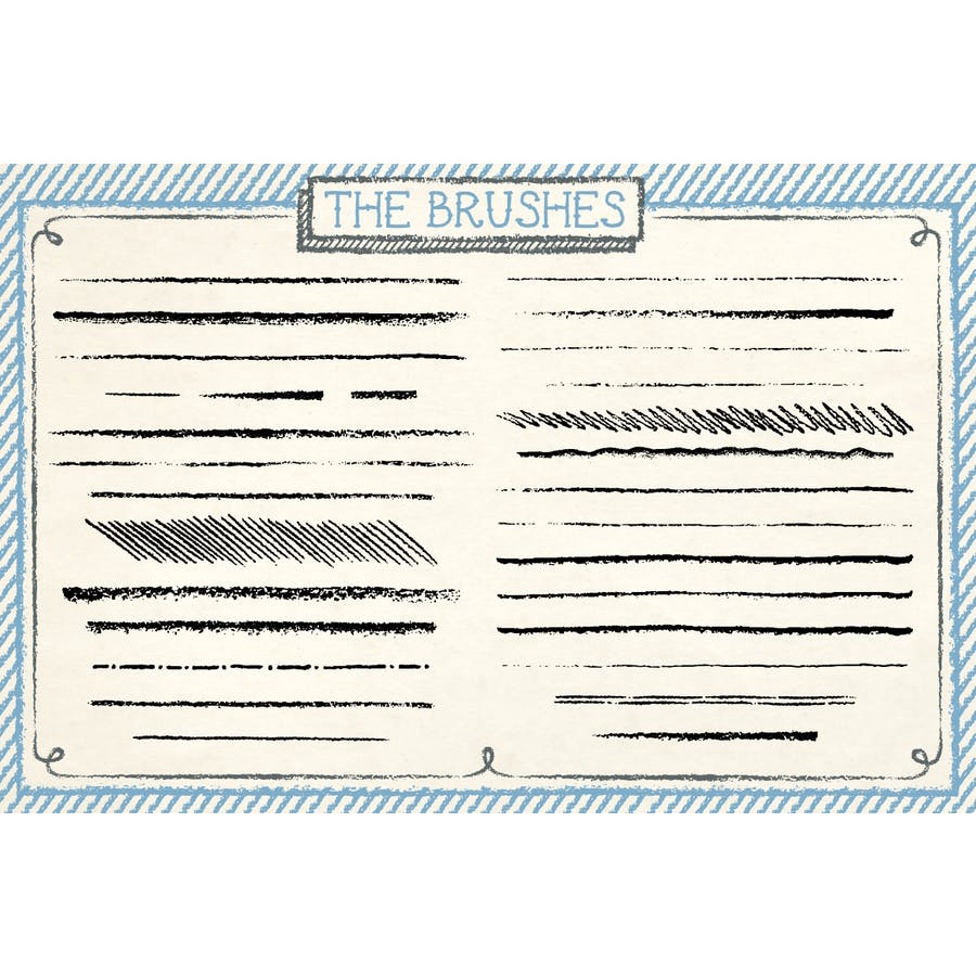 Illustrator Pencil Brushes