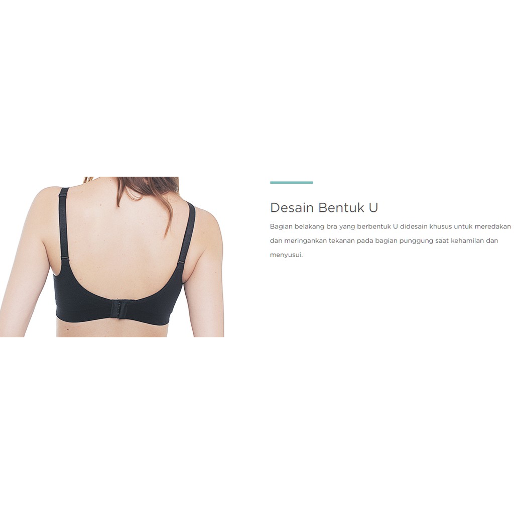 MOOIMOM Seamless Maternity &amp; Nursing Bra Ibu Hamil Menyusui