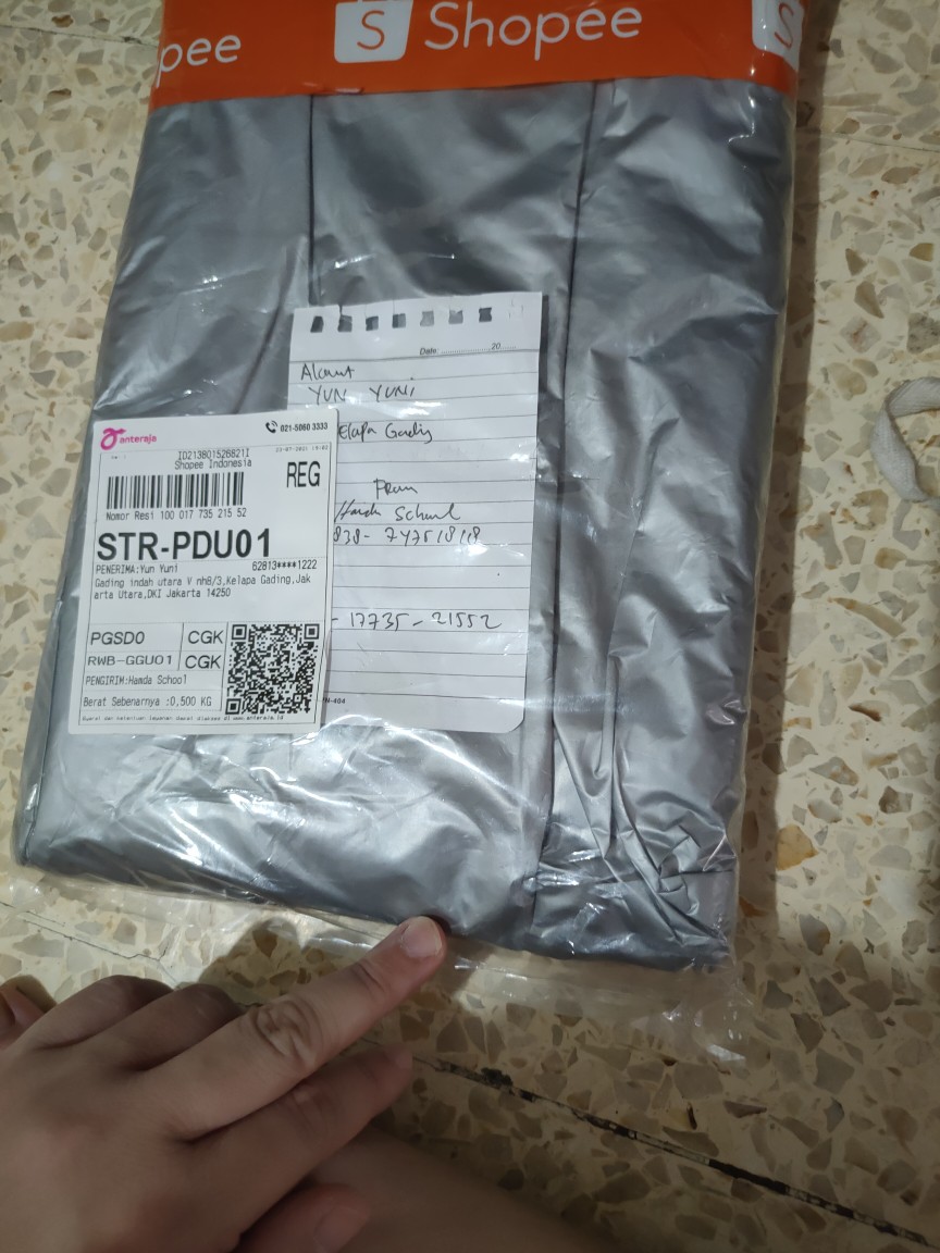 Kemeja Batik Prada Dewasa Lengan Pendek Premium Jumbo