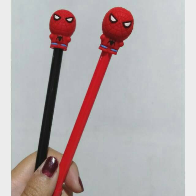 

Pulpen Karakter Spiderman