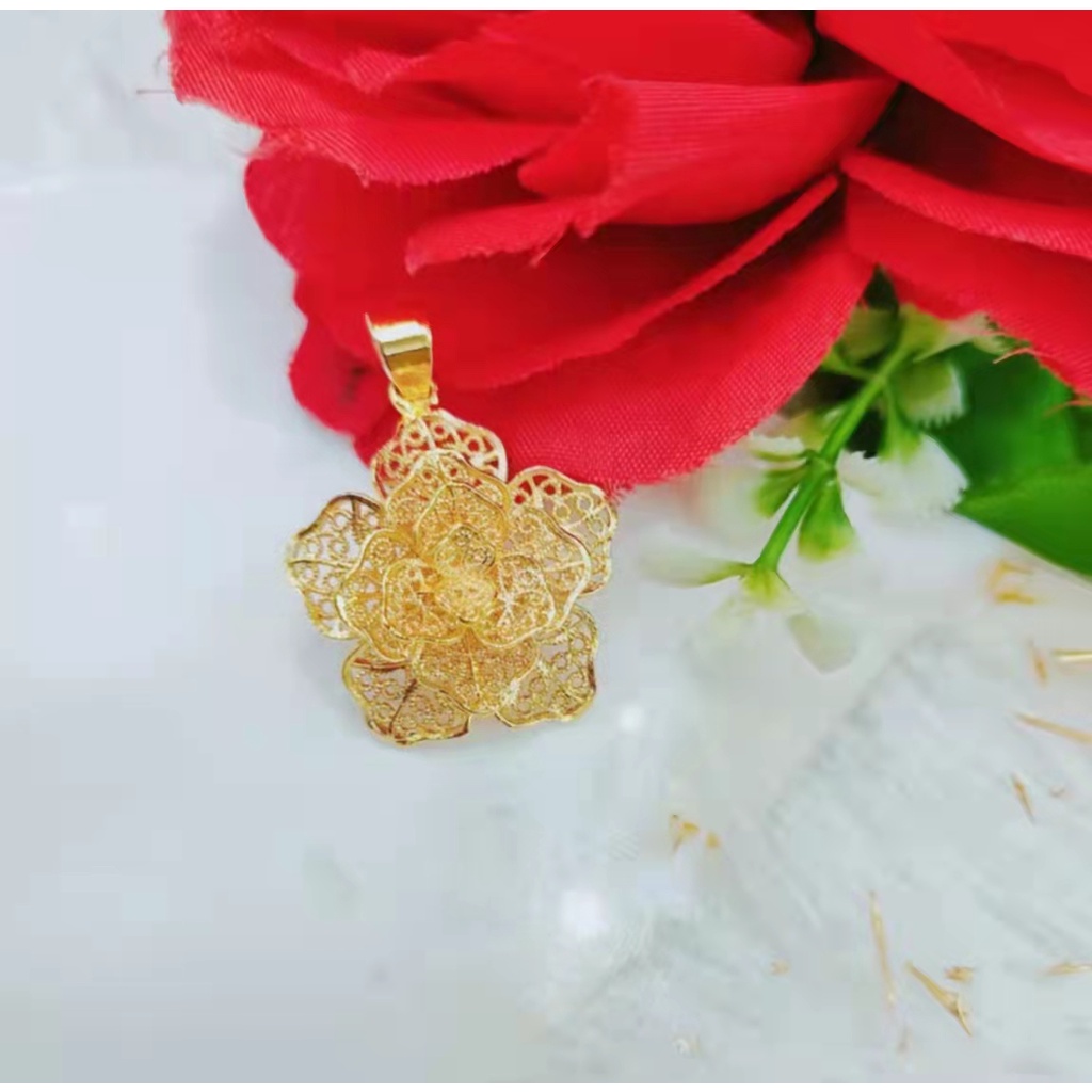 Kalung xuping Lapis Emas 24K Perhiasan Fashion