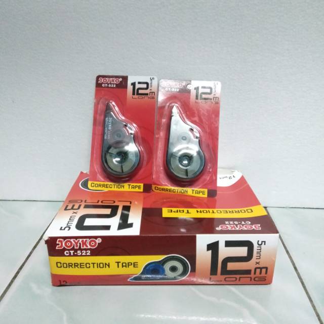 

Corection Tape Joyko 12m (CT-522)