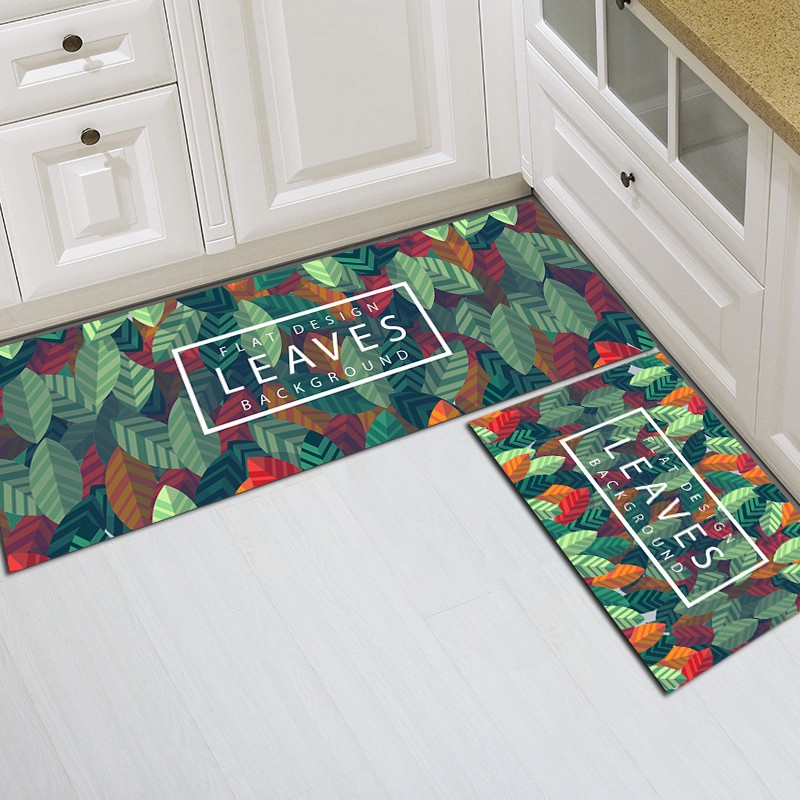 2 in 1 Kitchen Floor Mat / Keset Alas Lantai Rumah Dapur Anti Selip ET