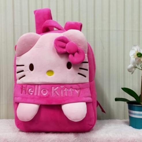 Tas Ransel Doraemon Hello Kitty Size L/backpack sekolah anak SD/Hadiah kado tas anak