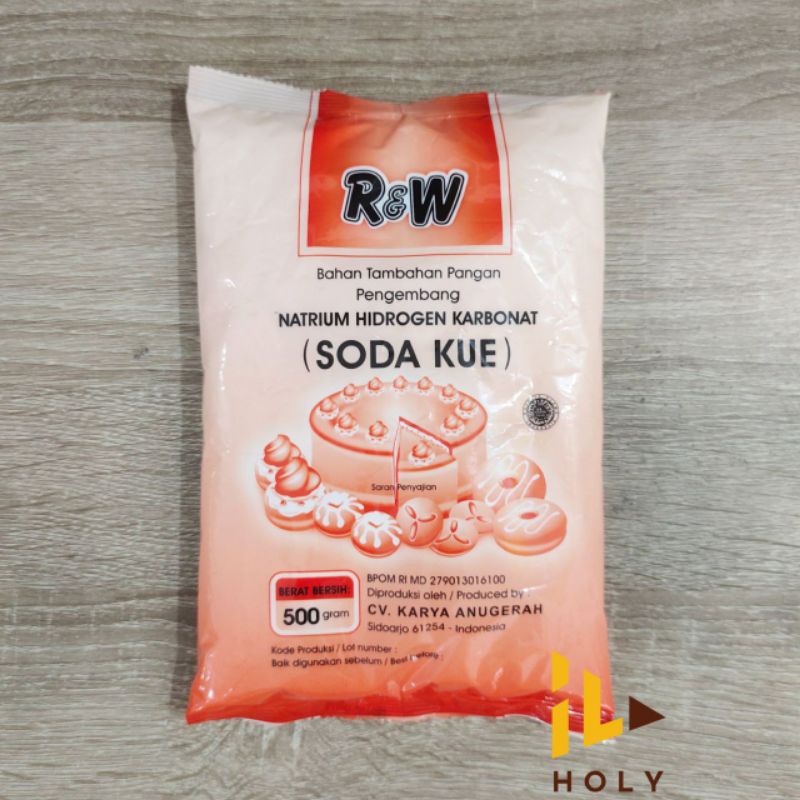 

R&W Soda Kue Kemasan 500gr / Pengembang Kue