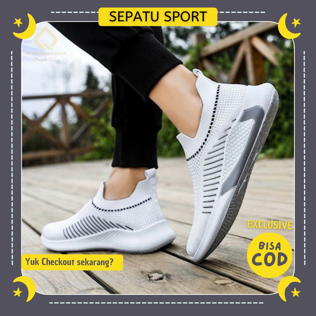 Sepatu Sneaker Olahraga YJ SI2R Model Baru Sepatu Terbaru Korea Kekinian Sapatu Sneaker Buat Olah Ra