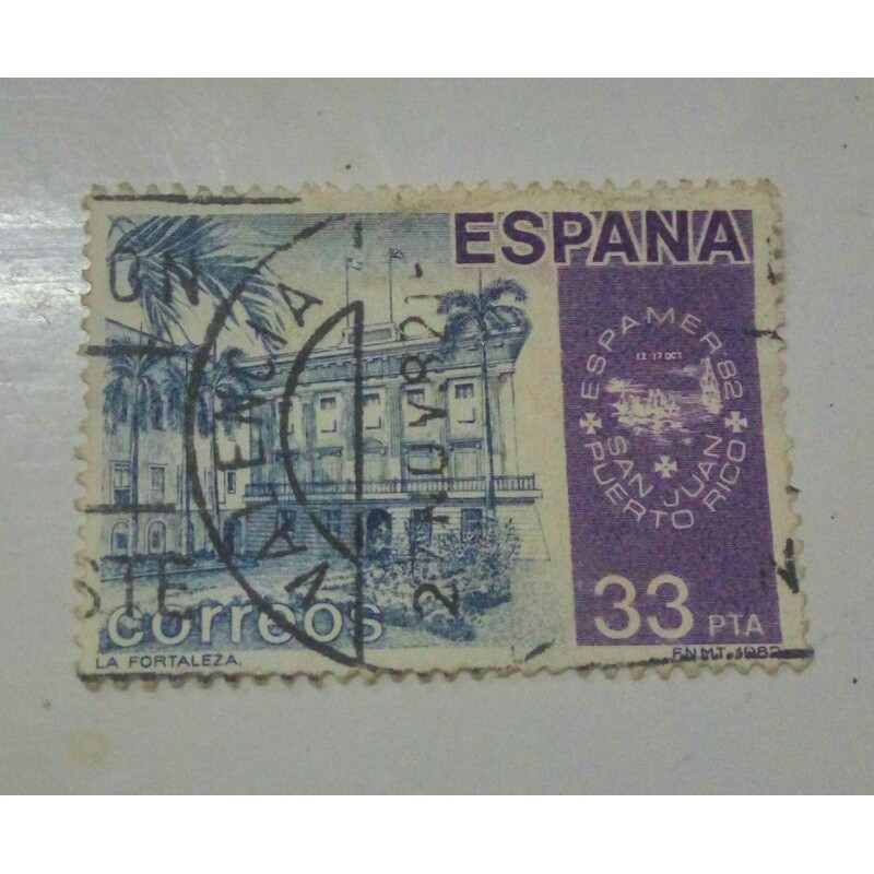 

Perangko Spanyol 1982 Eksibisi Filateli Spanyol Amerika