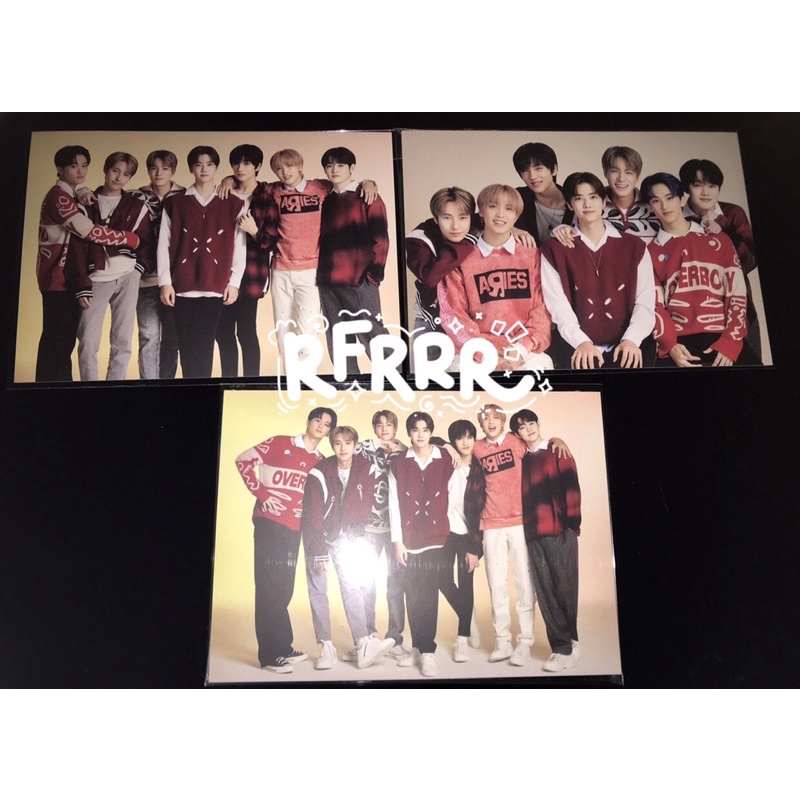 POSTCARD NCT DREAM CINEMA SG22 JENO JAEMIN SET SEASON’S GREETING STICKER