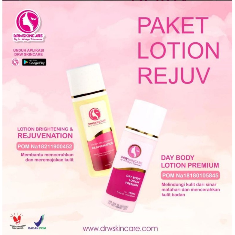 PAKET LOTION REJUVENATION DRW SKINCARE SURABAYA