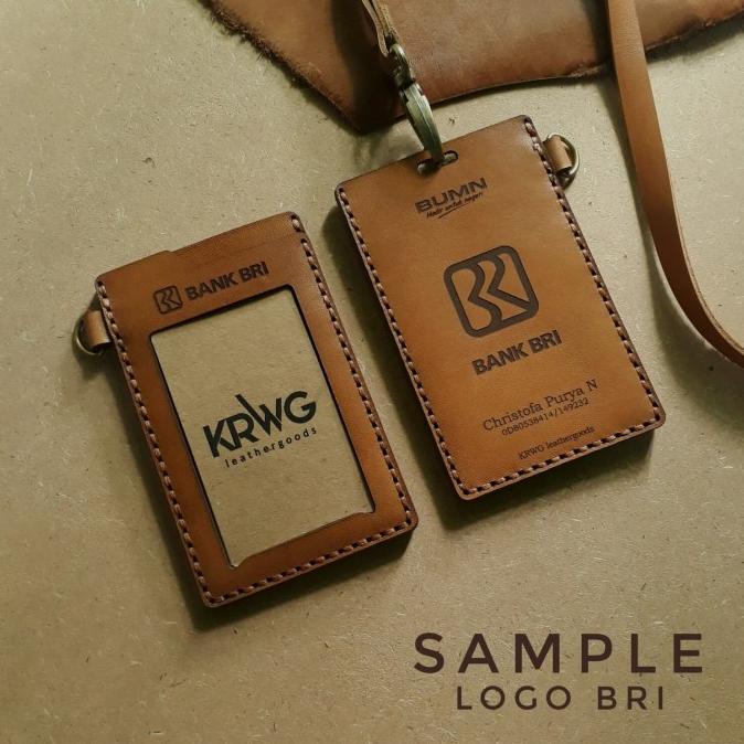 

[[COD]] Nametag / Id Card / Tempat Id Card / Kulit /Custom SALE Kode 231