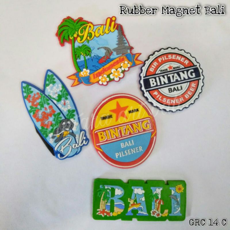 magnet bali murah magnet kulkas rubber magnet souvenir fridge magnet oleh oleh bali murah