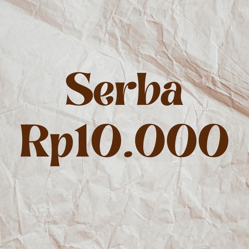 Serba Rp 10.000