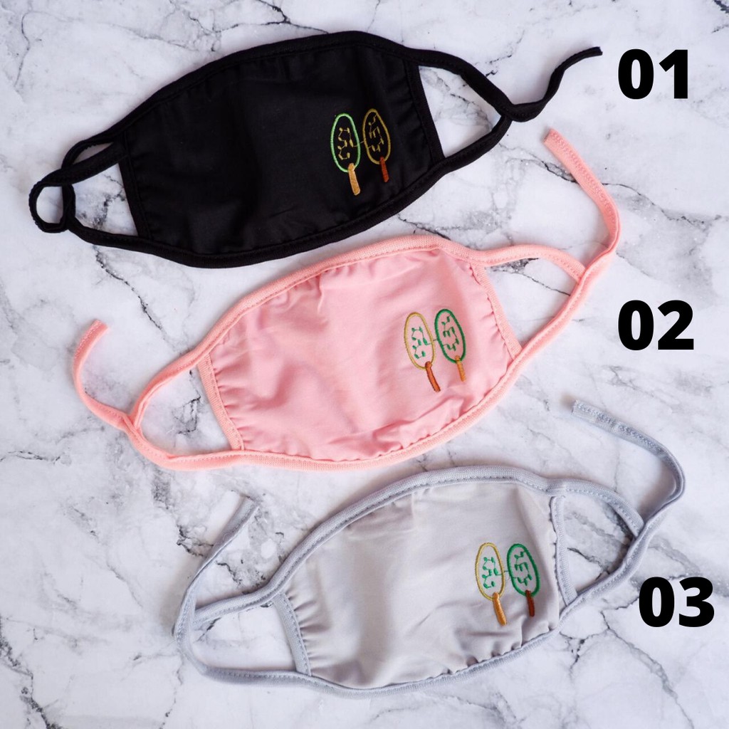 Masker Kain Non Medis Dewasa Motif Pohon A