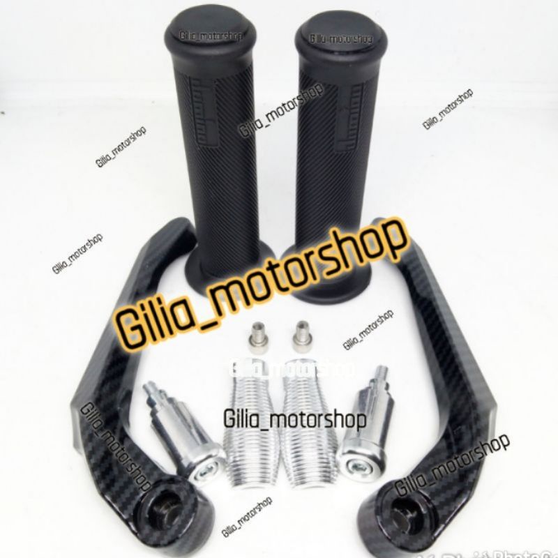 Proguard Handguard Model Rizoma Carbon free Handgrip Bulu Import Model RCB HG66 Universal NMAX XMAX Aerox 155 Vario PCX