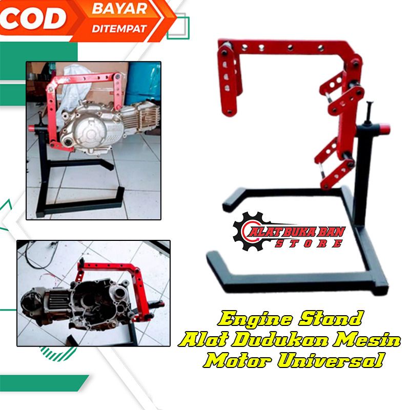 Dudukan Mesin Universal Engine Stand Motor